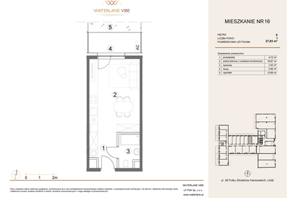 Mieszkanie w inwestycji: Waterlane Vibe