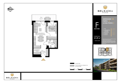 Mieszkanie w inwestycji: Belzacka Park etap III