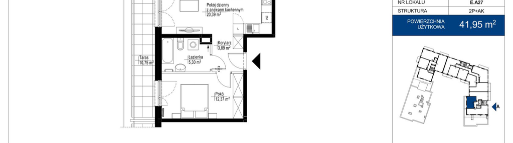 Mieszkanie w inwestycji: Wieruszowska E