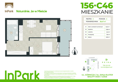 Mieszkanie w inwestycji: InPark