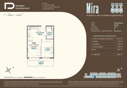 Mieszkanie w inwestycji: Mira