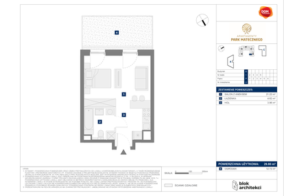Mieszkanie w inwestycji: Apartamenty Park Matecznego Etap 1