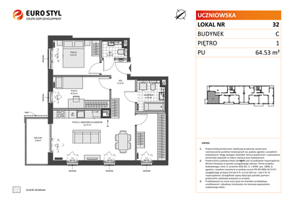 Mieszkanie w inwestycji: Przystań Brzeźno etap 1.2