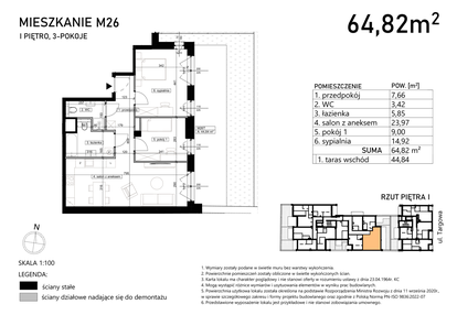Mieszkanie w inwestycji: Finezja