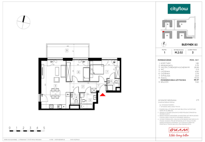 Mieszkanie w inwestycji: CityFlow etap II