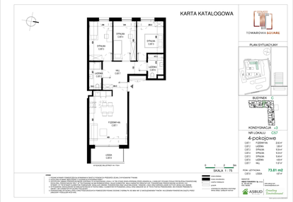 Mieszkanie w inwestycji: Towarowa Square