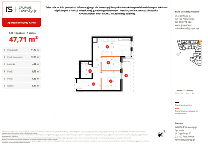 Mieszkanie w inwestycji: Apartamenty przy Parku