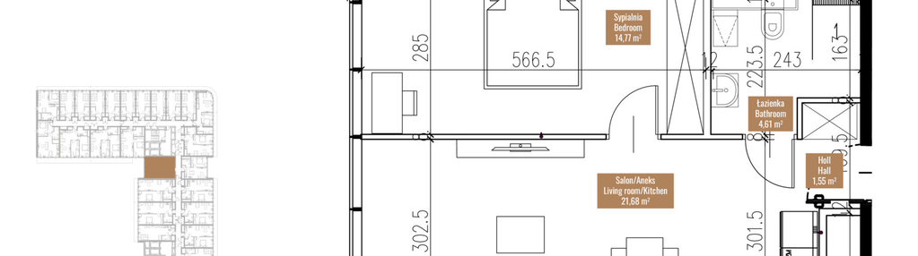 Mieszkanie w inwestycji: Global Apartments