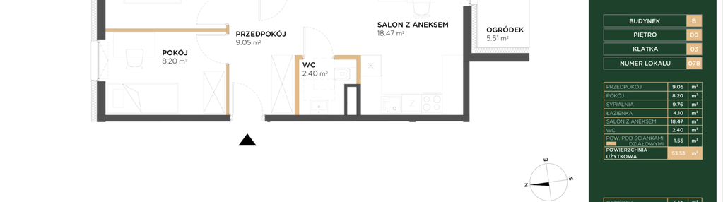 Mieszkanie w inwestycji: Trio Park