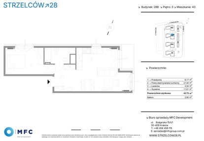 Mieszkanie w inwestycji: Strzelców 28