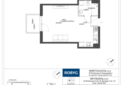 Mieszkanie w inwestycji: Rytm Mokotowa - etap 2A