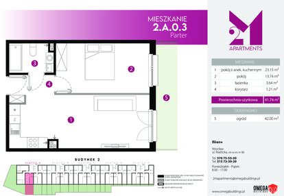 Mieszkanie w inwestycji: 2M Apartments Etap III