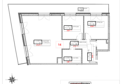 Mieszkanie w inwestycji: Rezydencja Ogród Saski etap I i II