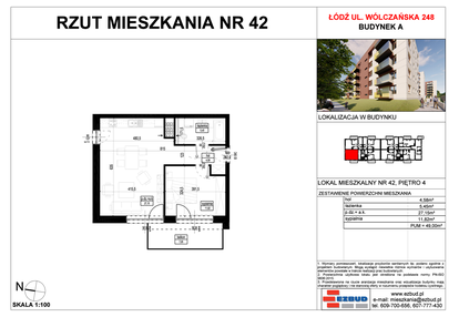 Mieszkanie w inwestycji: Wólczańska 248 - etap II