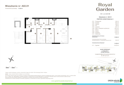 Mieszkanie w inwestycji: Royal Garden Wilanów Apartamenty