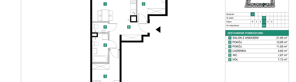 Mieszkanie w inwestycji: Osiedle Międzyleska - etap II