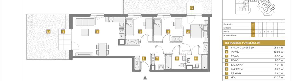 Mieszkanie w inwestycji: Apartamenty Beethovena etap 2