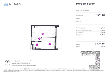 Mieszkanie w inwestycji: Murapol Forum