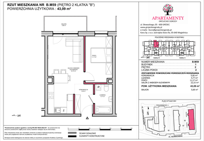 Mieszkanie w inwestycji: Apartamenty Grójeckie Ogrody