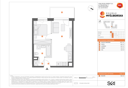 Mieszkanie w inwestycji: Osiedle Myśliborska