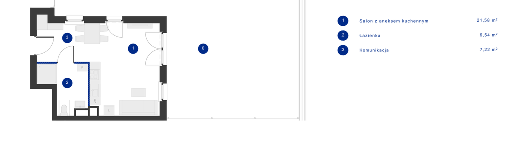 Mieszkanie w inwestycji: Osiedle Inverso