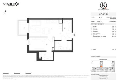 Mieszkanie w inwestycji: Smardzewska 8