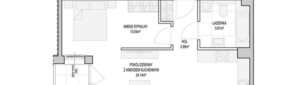 Mieszkanie w inwestycji: Wiszące Ogrody