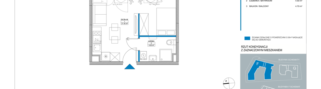 Mieszkanie w inwestycji: Spokojny Mokotów etap II