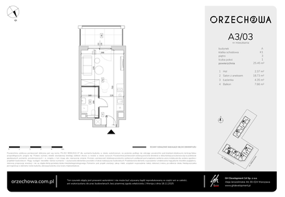 Mieszkanie w inwestycji: Orzechowa 2