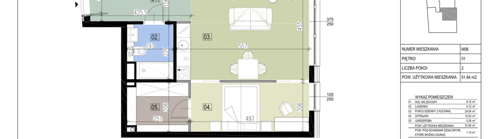 Mieszkanie w inwestycji: Apartamenty Orkana