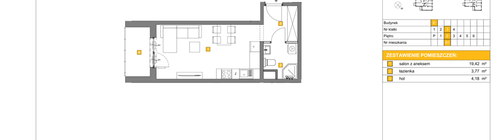 Mieszkanie w inwestycji: Osiedle Rapsodia etap 3