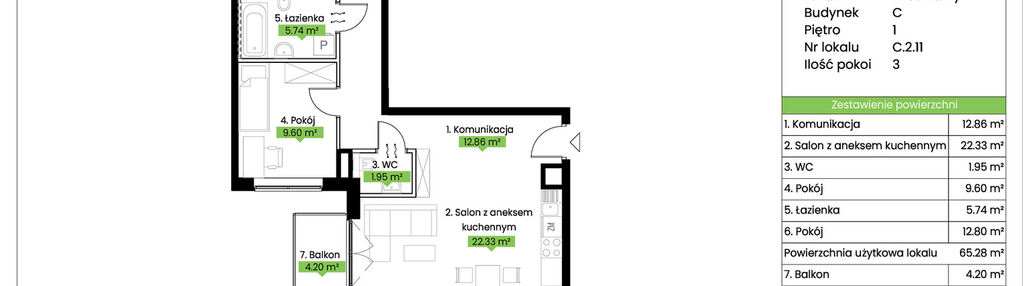 Mieszkanie w inwestycji: JA_SIELSKA V