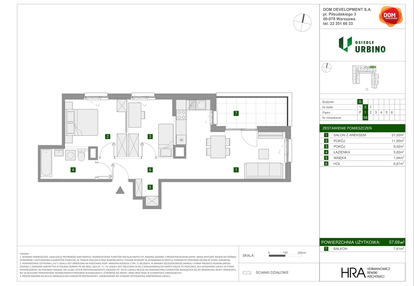 Mieszkanie w inwestycji: Osiedle Urbino etap 1.4