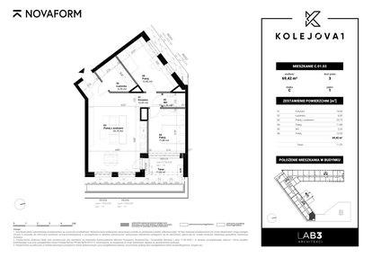 Mieszkanie w inwestycji: Kolejova 1