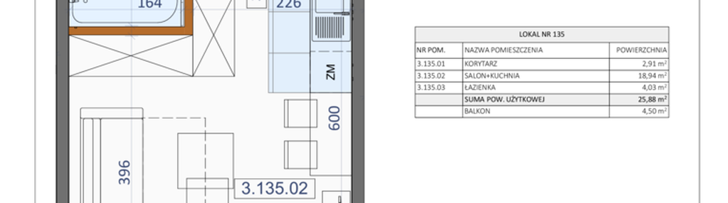 Mieszkanie w inwestycji: Osiedle Zycha