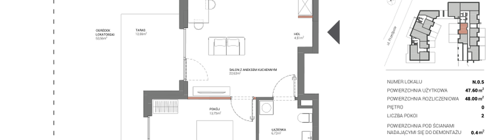 Mieszkanie w inwestycji: Łopuszańska 47 - etap 4