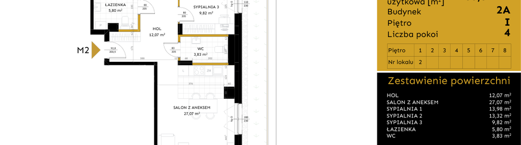Mieszkanie w inwestycji: Corso etap 2