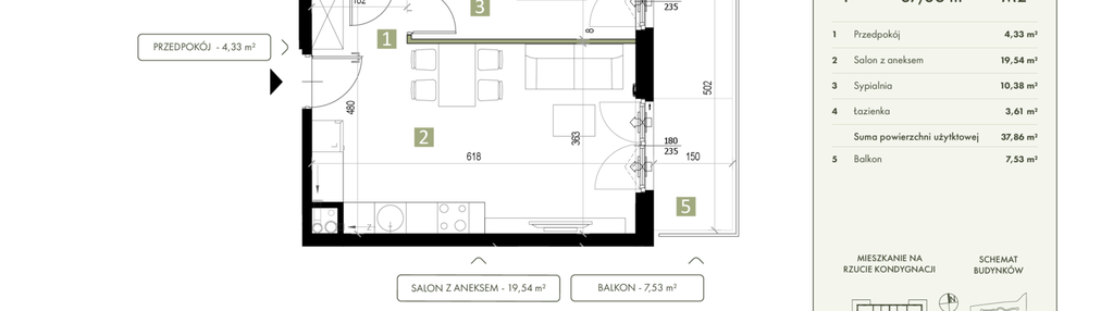 Mieszkanie w inwestycji: Quattro Ursynów