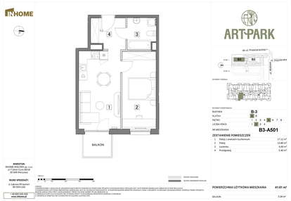 Mieszkanie w inwestycji: Inhome Osiedle ArtPark etap I