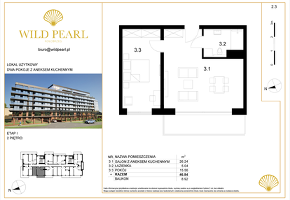 Mieszkanie w inwestycji: Wild Pearl - apartamenty inwestycyjne