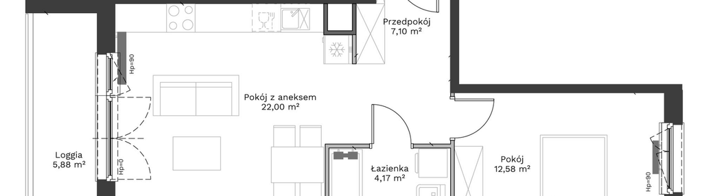 Mieszkanie w inwestycji: Bona