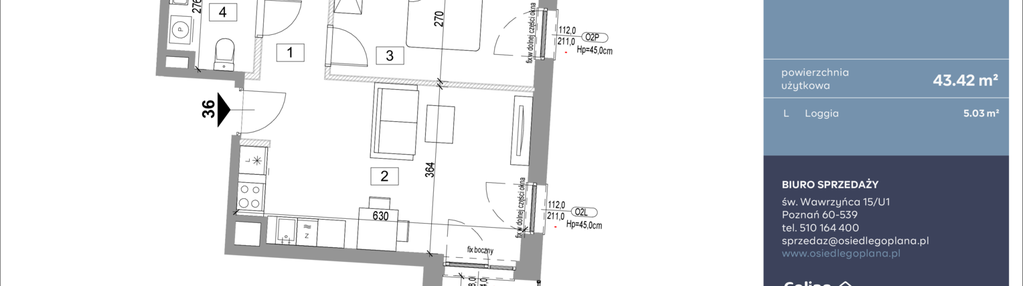 Mieszkanie w inwestycji: Goplana budynek F