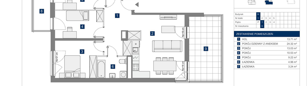 Mieszkanie w inwestycji: Apartamenty Park Matecznego Etap 2.2