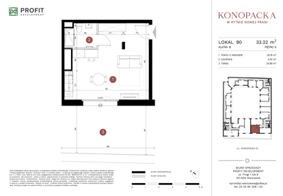 Mieszkanie w inwestycji: Konopacka