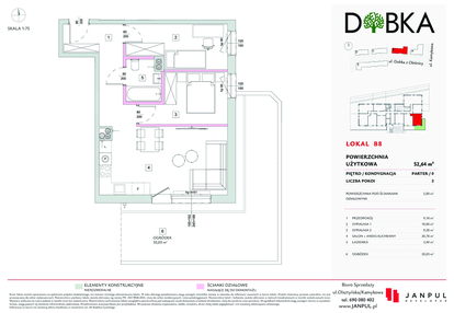 Mieszkanie w inwestycji: Dobka