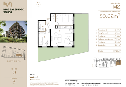 Mieszkanie w inwestycji: Massalskiego Trust