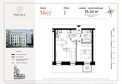 Mieszkanie w inwestycji: Niecała Prestige Residence