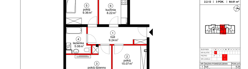 Mieszkanie w inwestycji: Czynu Społecznego 65F