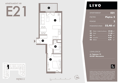 Mieszkanie w inwestycji: Livo