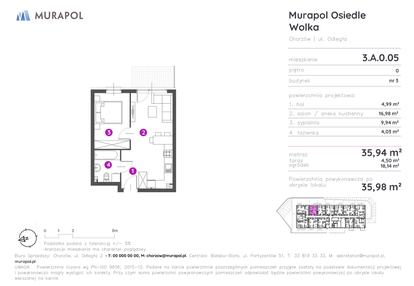 Mieszkanie w inwestycji: Murapol Osiedle Wolka
